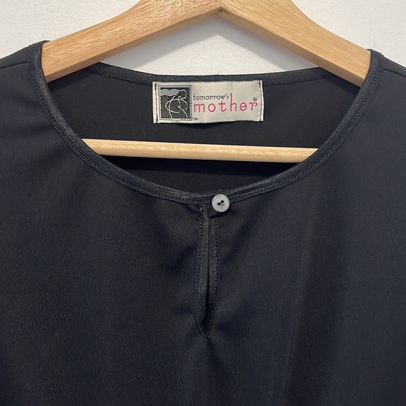 Black Maternity Tunic - Picture 2 of 4